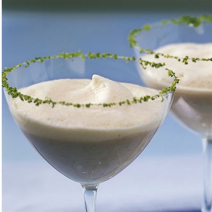 Gekühlte Bananenzabaione