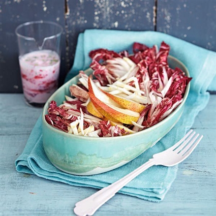 Radicchio mit Preiselbeerdressing