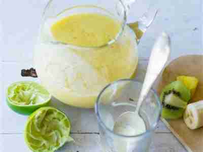 Ananas-Kiwi-Smoothie