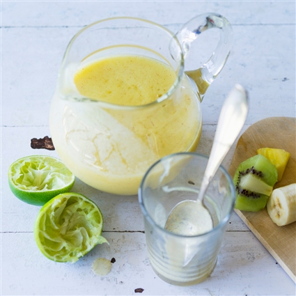 Ananas-Kiwi-Smoothie