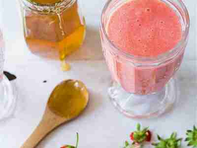 Ananas-Erdbeer-Smoothie