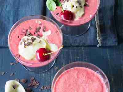 Kirsch-Schoko-Smoothie