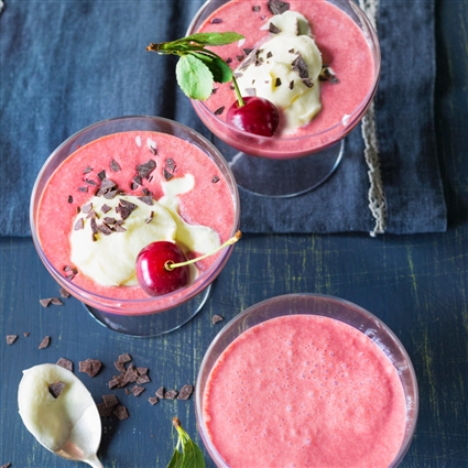 Kirsch-Schoko-Smoothie
