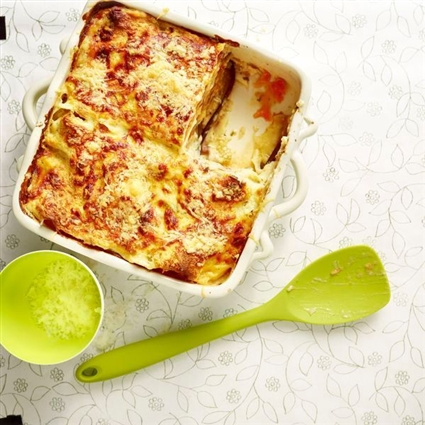 Einfache Auberginen-Lasagne