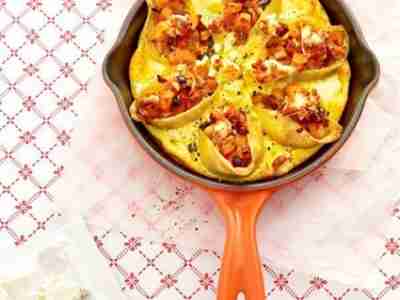 Gefüllte Conchiglioni