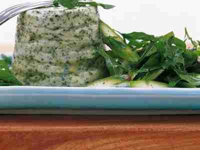 Fischterrinchen mit Spargel
