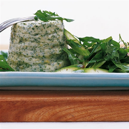 Fischterrinchen mit Spargel