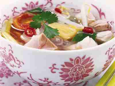 Fischsuppe süßsauer