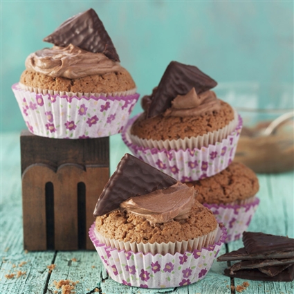 Schoko-Minz-Muffins