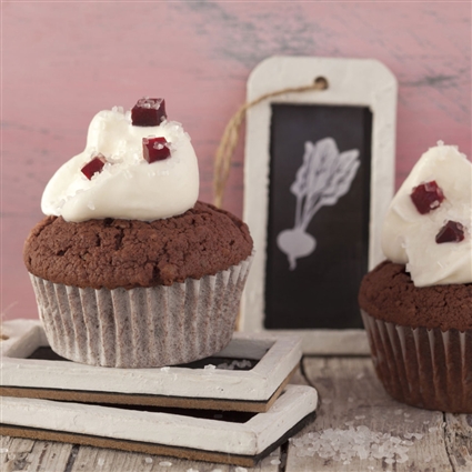 Rote-Bete-Schoko-Muffins