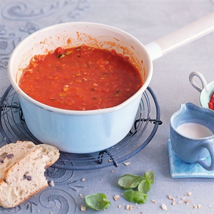 Vegane Ratatouillesuppe