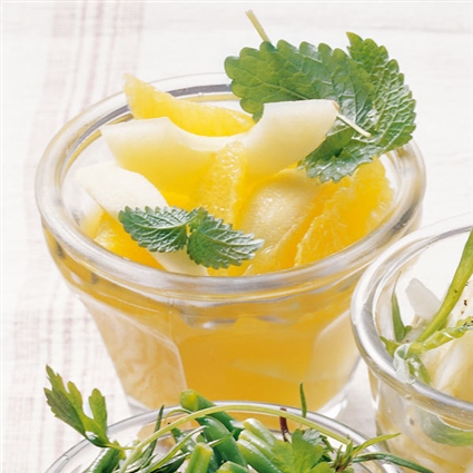 Orangen-Apfel-Salat