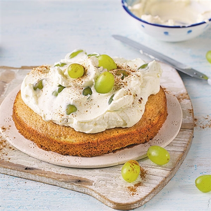 Trauben-Schmand-Kuchen