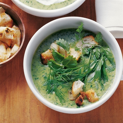 Frühlingskräutlsuppe