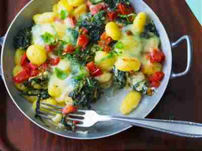 Gnocchi-Auflauf mit Tomaten