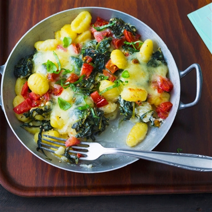 Gnocchi-Auflauf mit Tomaten