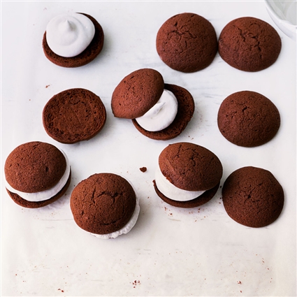 Schoko-Marshmallow-Whoopies