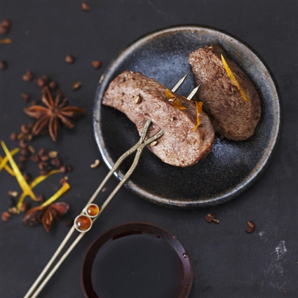 Spicy Entenbrustfondue
