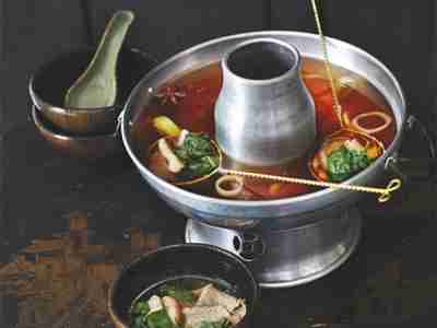 Asiatisches Brühefondue