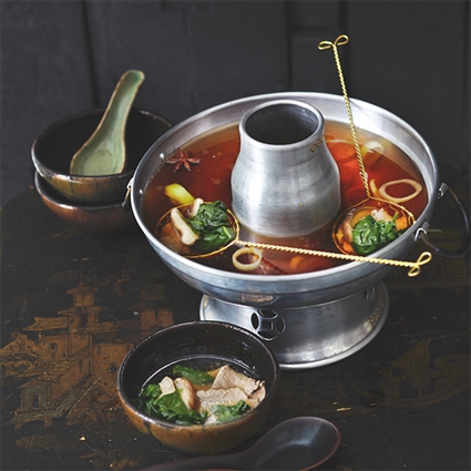Asiatisches Brühefondue