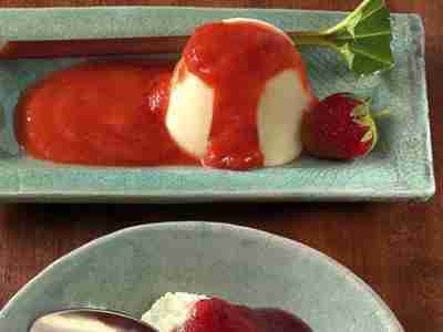 Erdbeer-Rhabarber-Sauce