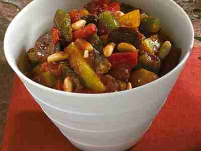 Peperonata-Oliven-Sauce