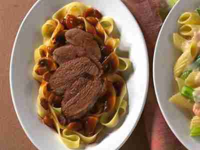 Rotweinsauce mit Entenbrust