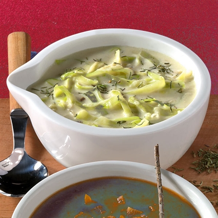 Sherry-Sauce mit Weißkohl