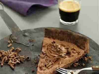 Vegane Schokomousse-Tarte
