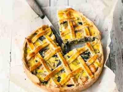 Quiche de blettes au saumon – Mangold-Lachs-Quiche