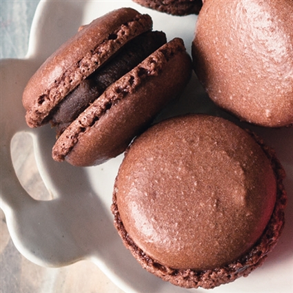 Schokoladenmacarons
