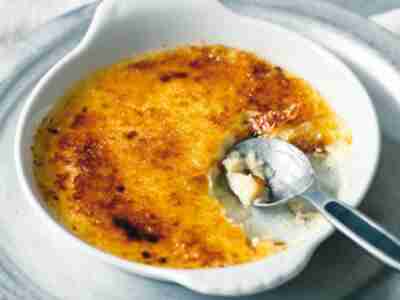 Orangen Crème brûlée