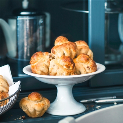 Briochettes aux figues – Kleine Brioches mit Feigen