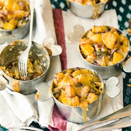 Nids de tartiflette – Käse-Kartoffel-Nester