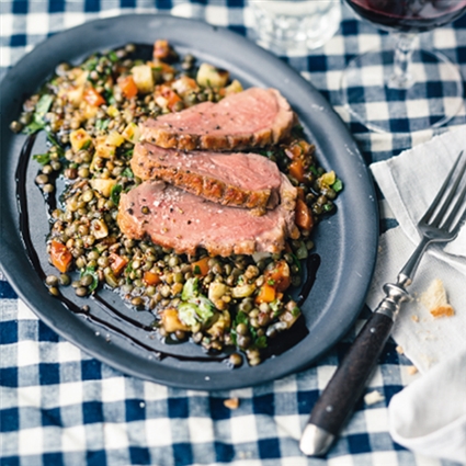 Salade de lentilles – Linsensalat