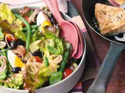Salade niçoise au thon – Nizza-Salat mit Thunfisch
