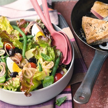 Salade niçoise au thon – Nizza-Salat mit Thunfisch