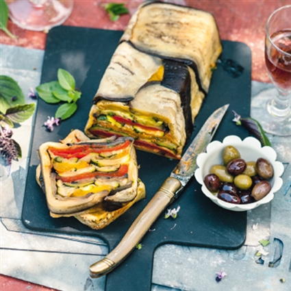 Terrine provençale aux aubergines – Provenzalische Auberginenterrine