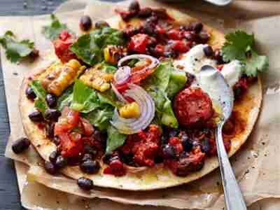 Bohnen-Tostadas