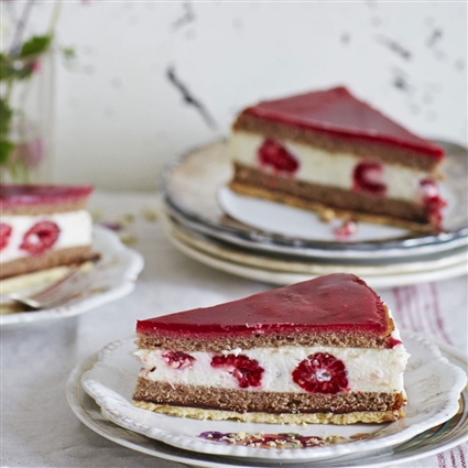 Himbeersahne-Torte