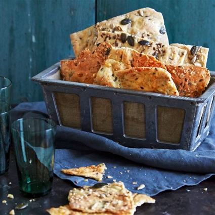 Kerniges Knäckebrot