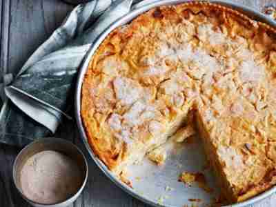 Apfelrahmkuchen