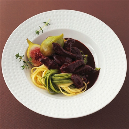 Tauben-Schokoladen-Ragout