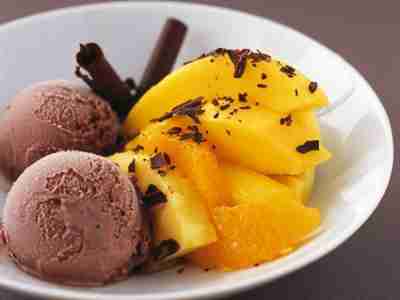 Schokoladen-Bananen-Eis