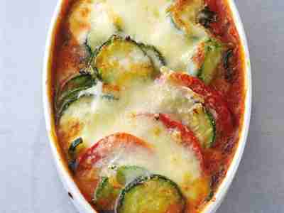 Parmigiana mit Zucchini