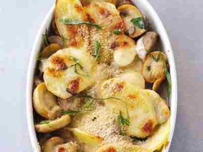 Kartoffel-Pilz-Auflauf