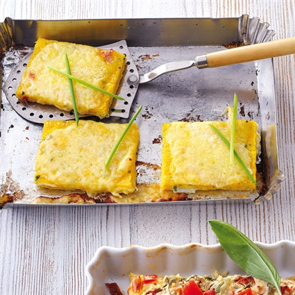 Gratinierte Polenta