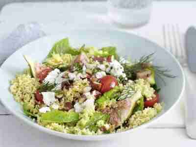 Hirse-Kräuter-Salat