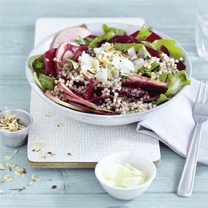 Buchweizensalat mit Roter Bete