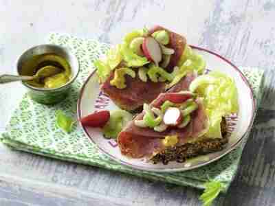 Sandwich mit Corned Beef